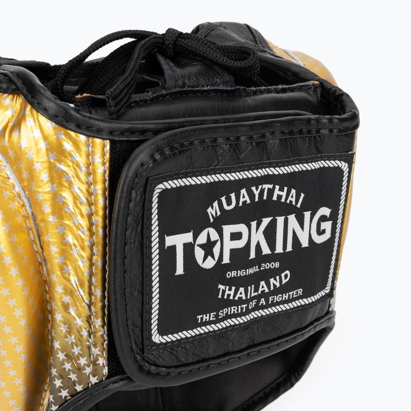 Casco da boxe d'oro Top King Super Star 5