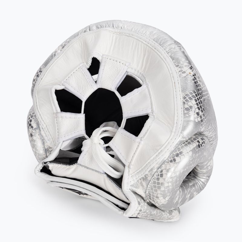 Casco da boxe Top King Super Star bianco/argento 6