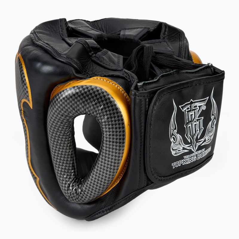 Casco da boxe Top King Empower nero/argento 3