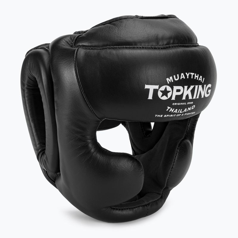 Casco da boxe Top King Full Coverage nero