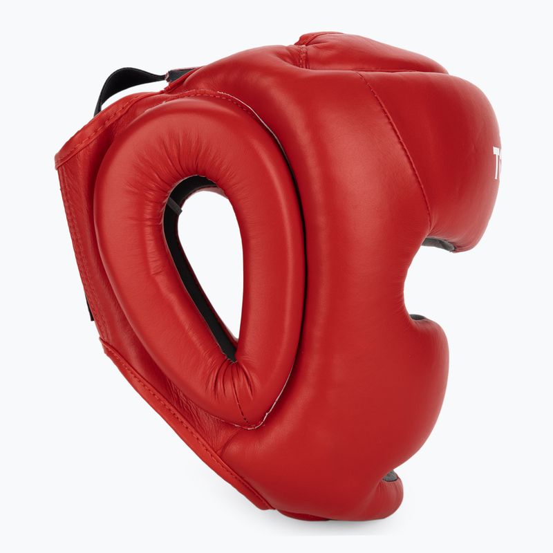 Casco da boxe Top King a copertura totale rosso 2