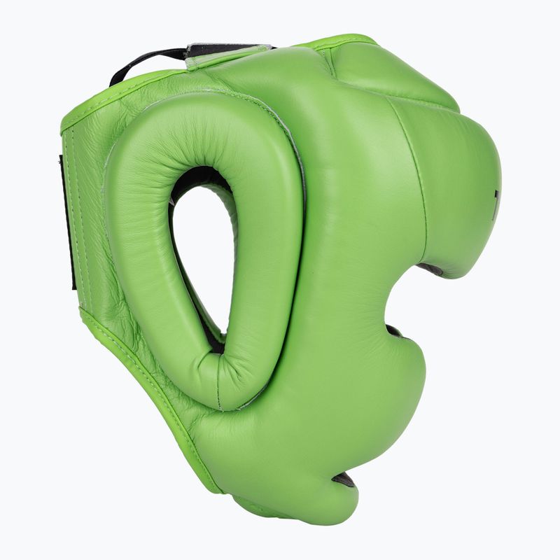 Casco da boxe Top King a copertura totale verde 2