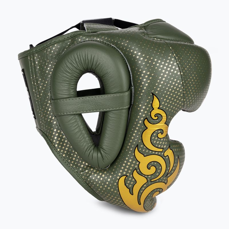 Casco da boxe Top King Kanok kaki 2