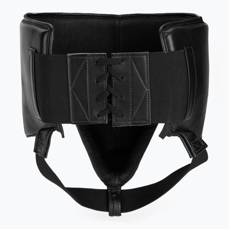 Top King Protezione pancia in vera pelle nera 2