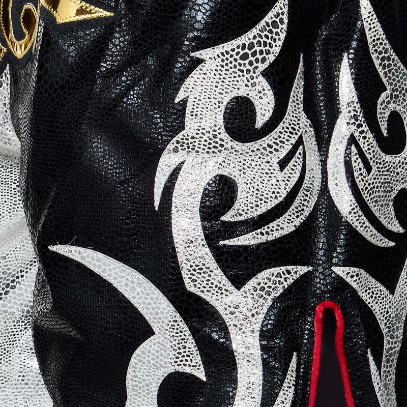 Pantaloncini da allenamento Top King Kickboxing nero/bianco 5