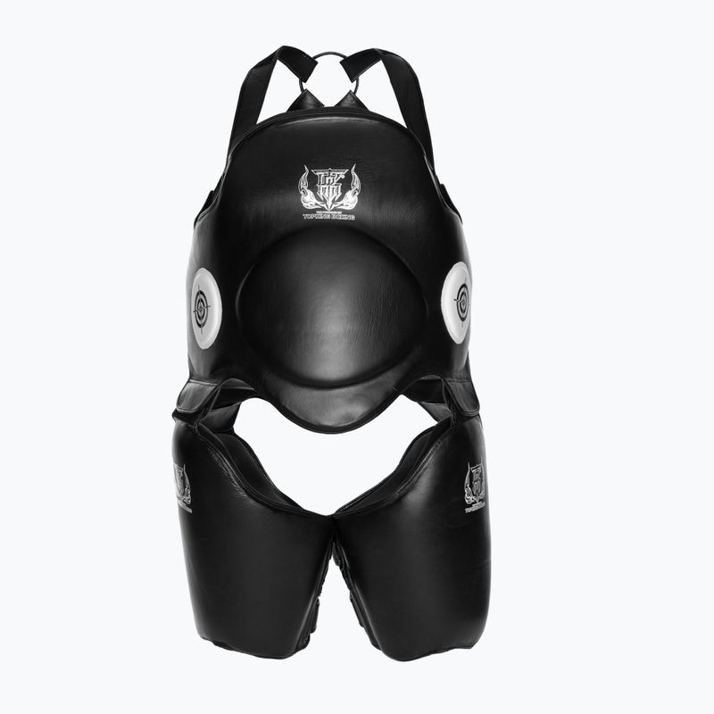 Protettore addominale e cosciale Top King Protection nero/nero