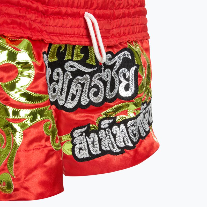 Pantaloncini da allenamento Top King Kickboxing rosso 5