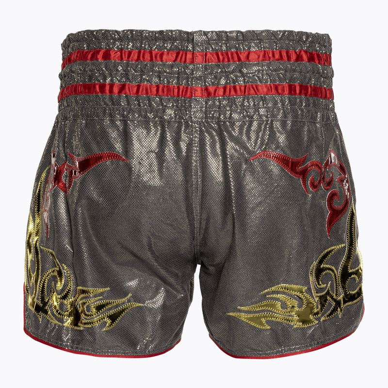 Pantaloncini da allenamento Top King Kickboxing grigio 2