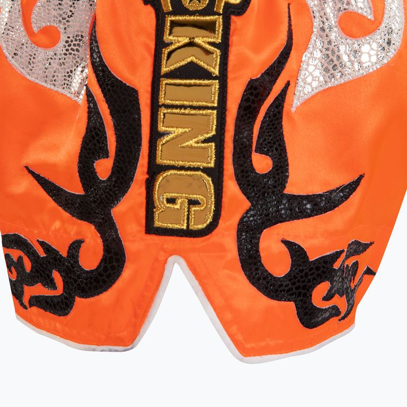Pantaloncini da allenamento Top King Thai Boxe arancio/nero 3