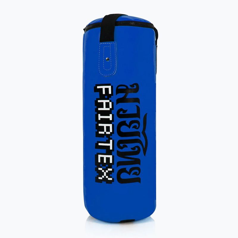 Sacco da boxe pesante per bambini Fairtex - blu non riempito