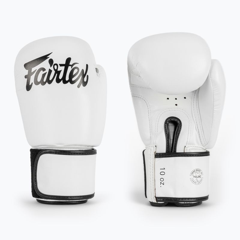 Fairtex Guantoni da boxe amatoriali bianchi