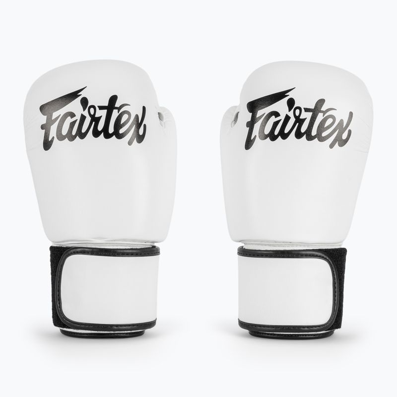 Fairtex Guantoni da boxe amatoriali bianchi 2