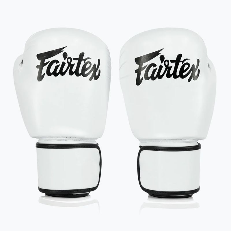 Fairtex Guantoni da boxe amatoriali bianchi