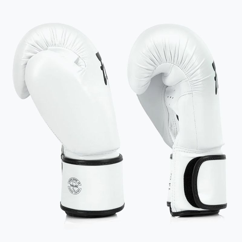 Fairtex Guantoni da boxe amatoriali bianchi 3