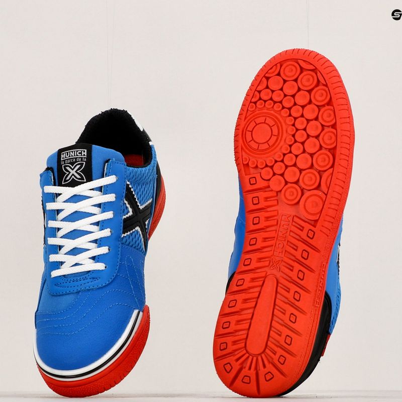 Scarpe da calcio per bambini MUNICH G-3 Indoor 1511386 azul 14