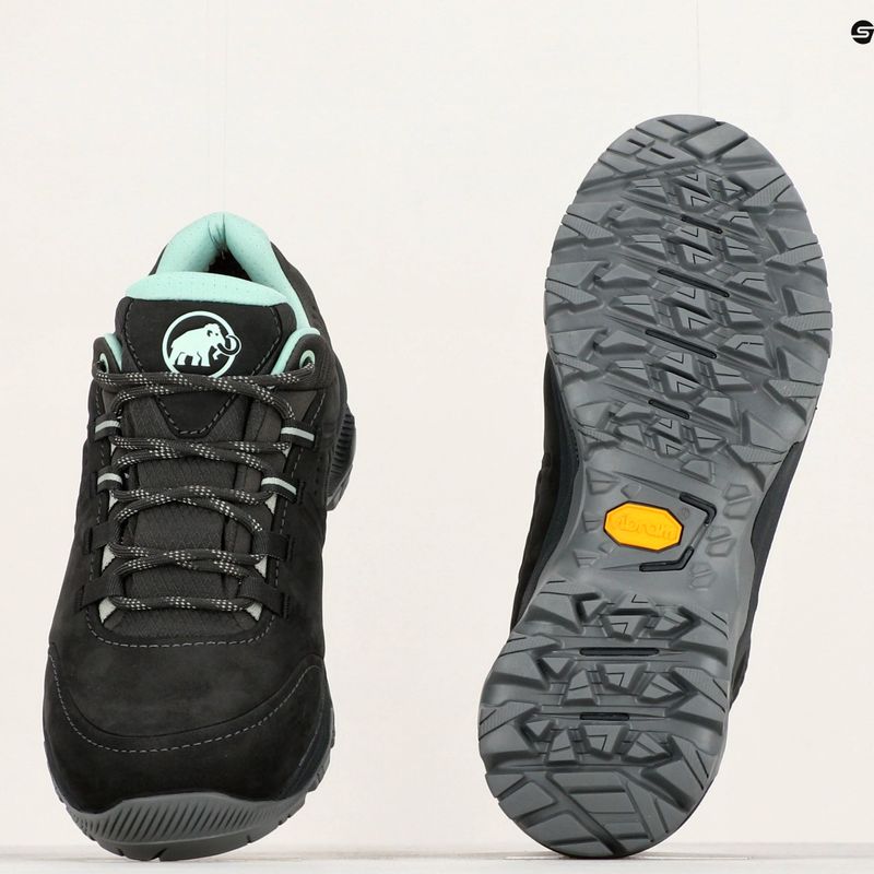 Scarponi da trekking da donna Mammut Nova IV Low GTX acciaio scuro/menta scuro 12