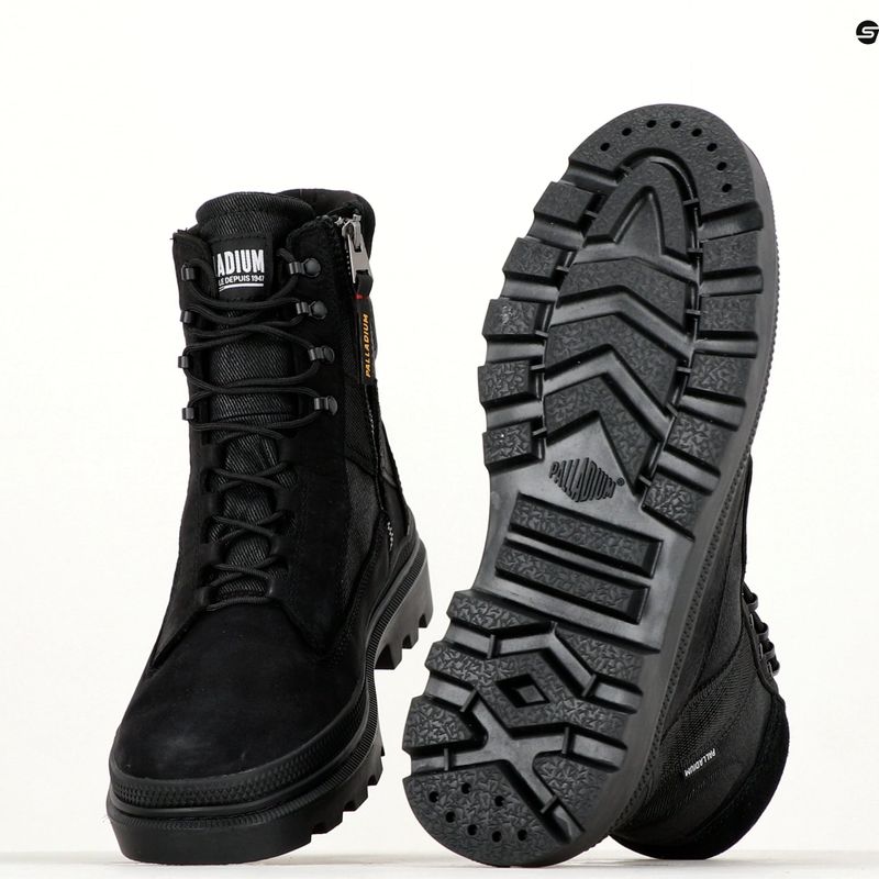 Palladium Pallatrooper Tactical stivali neri/neri 15