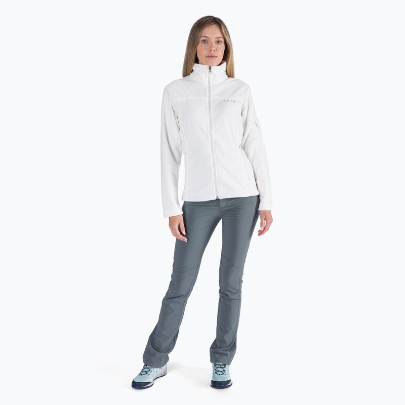 Felpa in pile Columbia Fast Trek II donna sale marino 6