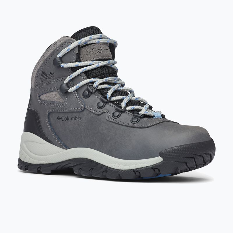 Scarpone da trekking Columbia Newton Ridge Plus quarry/cool wave da donna 11