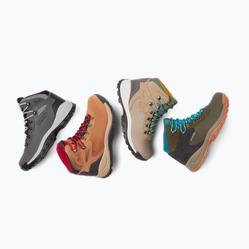 Scarpone da trekking Columbia Newton Ridge Plus quarry/cool wave da donna 13