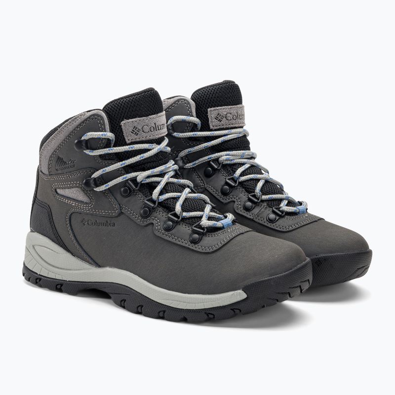 Scarpone da trekking Columbia Newton Ridge Plus quarry/cool wave da donna 4