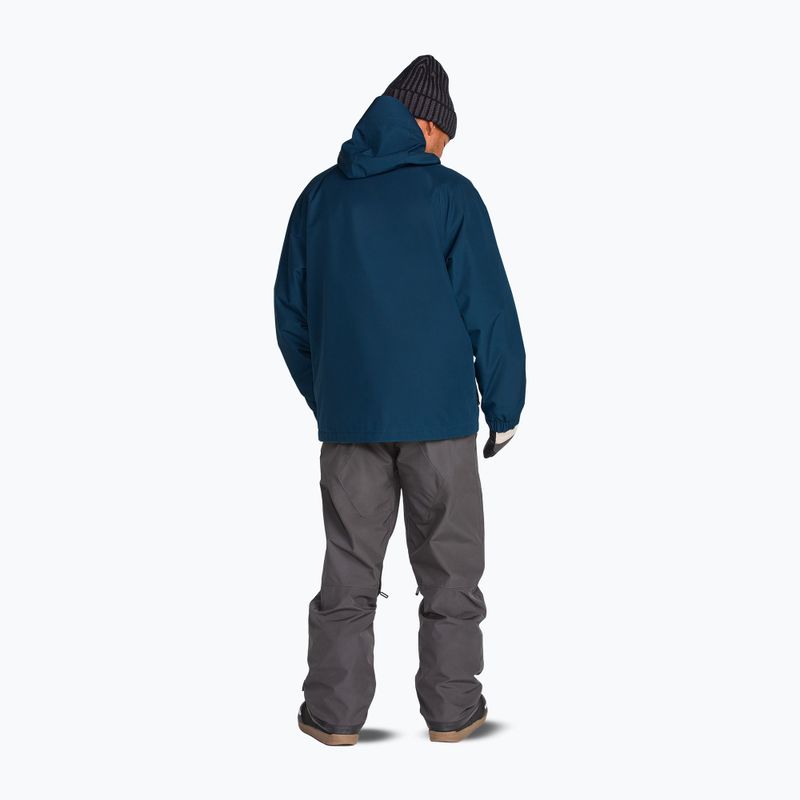 Giacca da snowboard uomo Volcom Dua Insulated Gore-Tex Jacket blue 3