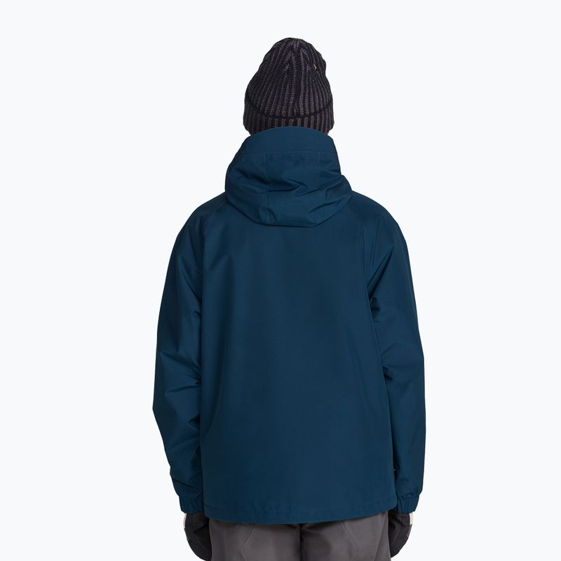 Giacca da snowboard uomo Volcom Dua Insulated Gore-Tex Jacket blue 4
