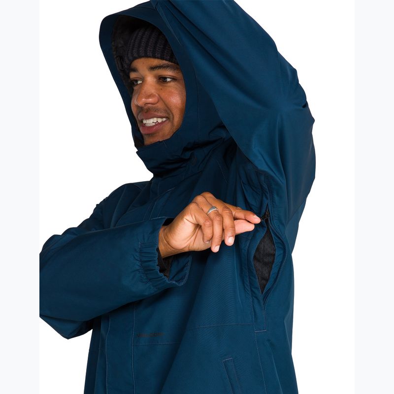 Giacca da snowboard uomo Volcom Dua Insulated Gore-Tex Jacket blue 5