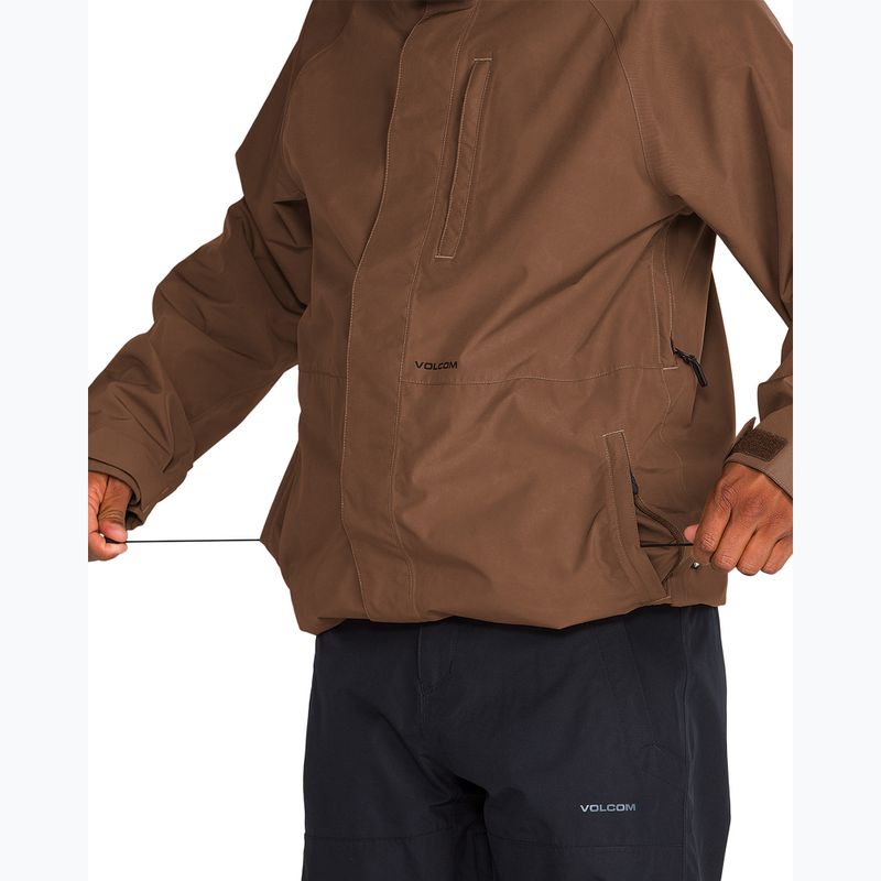 Giacca da snowboard uomo Volcom Dua Insulated Gore-Tex Jacket desert taupe 8