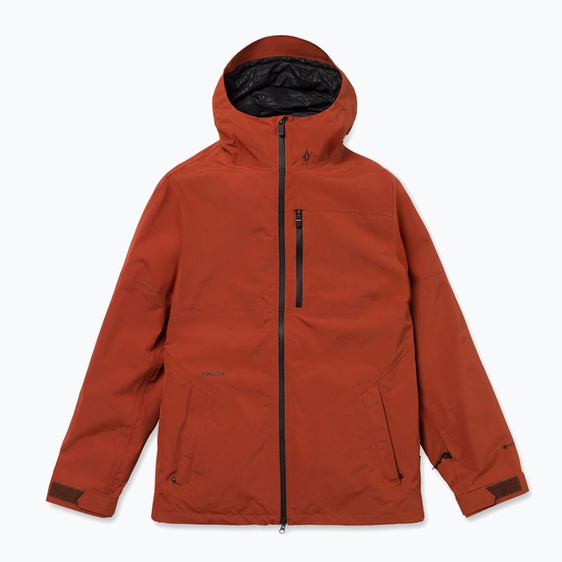 Giacca da snowboard uomo Volcom L Gore-Tex Jacket burnt orange 9