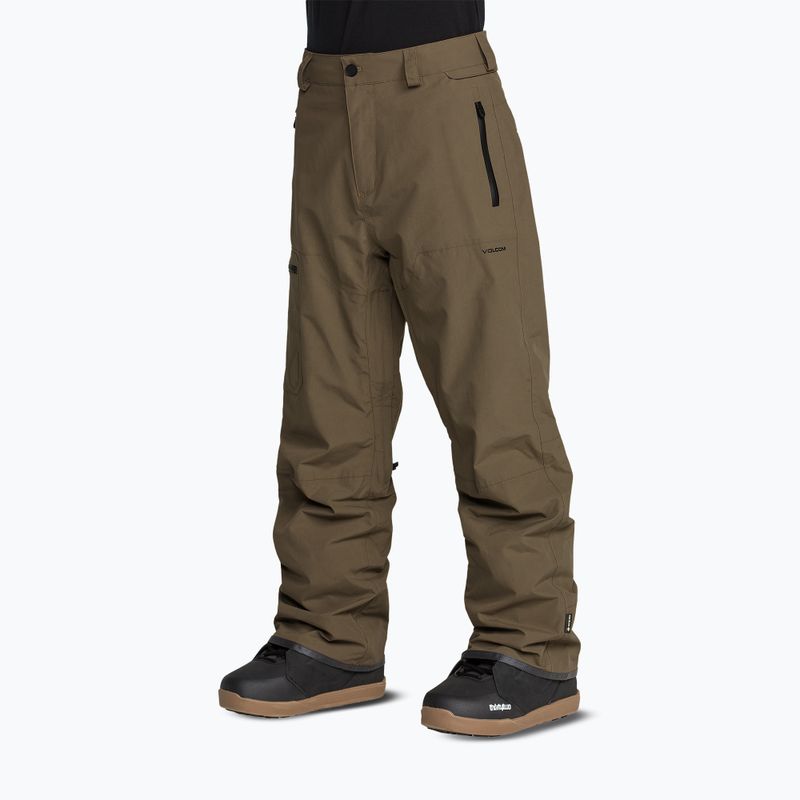 Pantaloni da snowboard da uomo Volcom L Gore-Tex Pant Teak