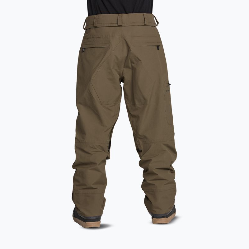 Pantaloni da snowboard da uomo Volcom L Gore-Tex Pant Teak 4