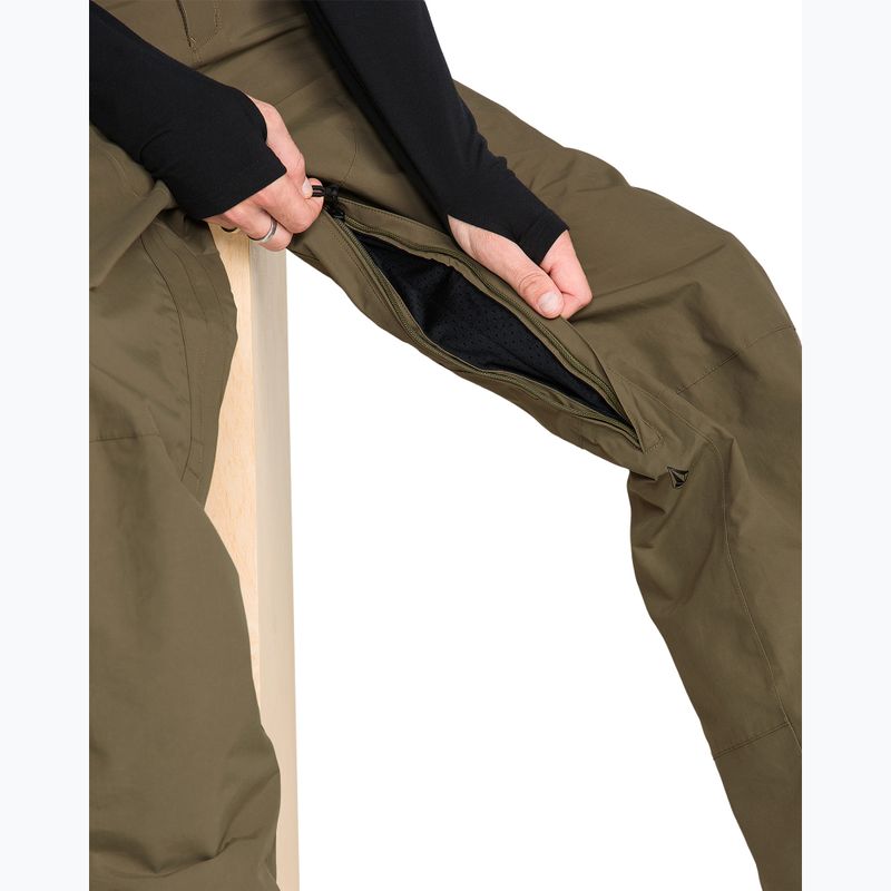 Pantaloni da snowboard da uomo Volcom L Gore-Tex Pant Teak 7