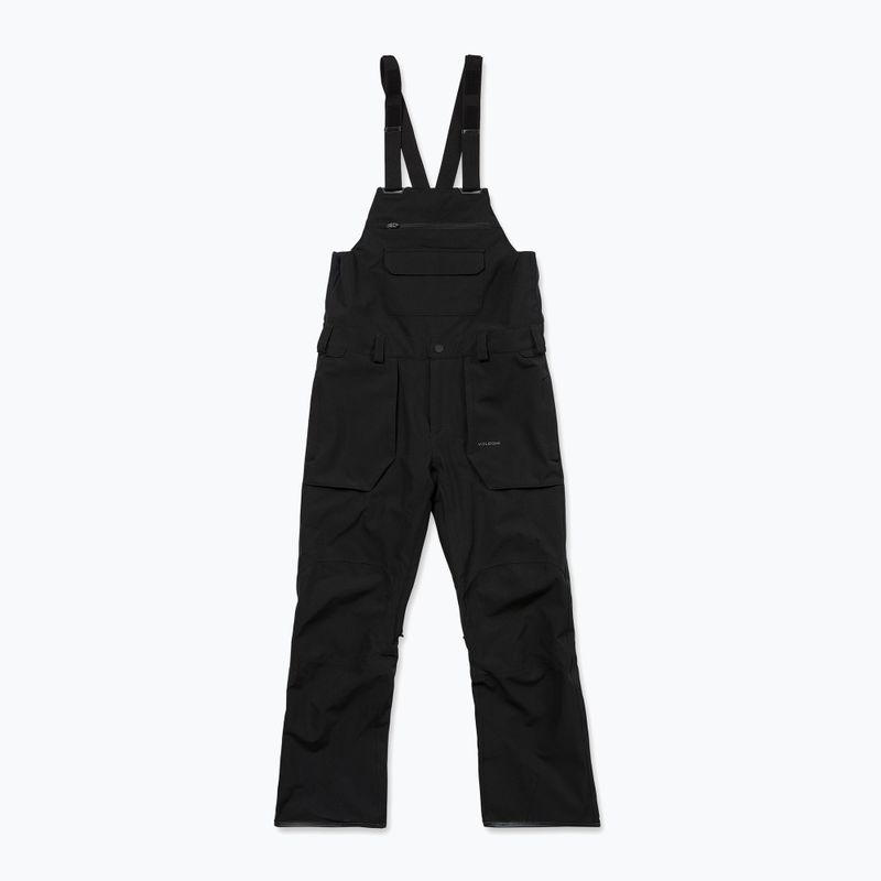 Pantaloni da snowboard da uomo Volcom Roan Bib Overall 2026 black 9