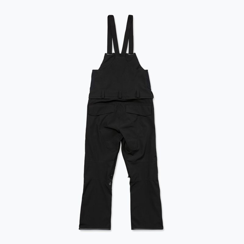 Pantaloni da snowboard da uomo Volcom Roan Bib Overall 2026 black 10