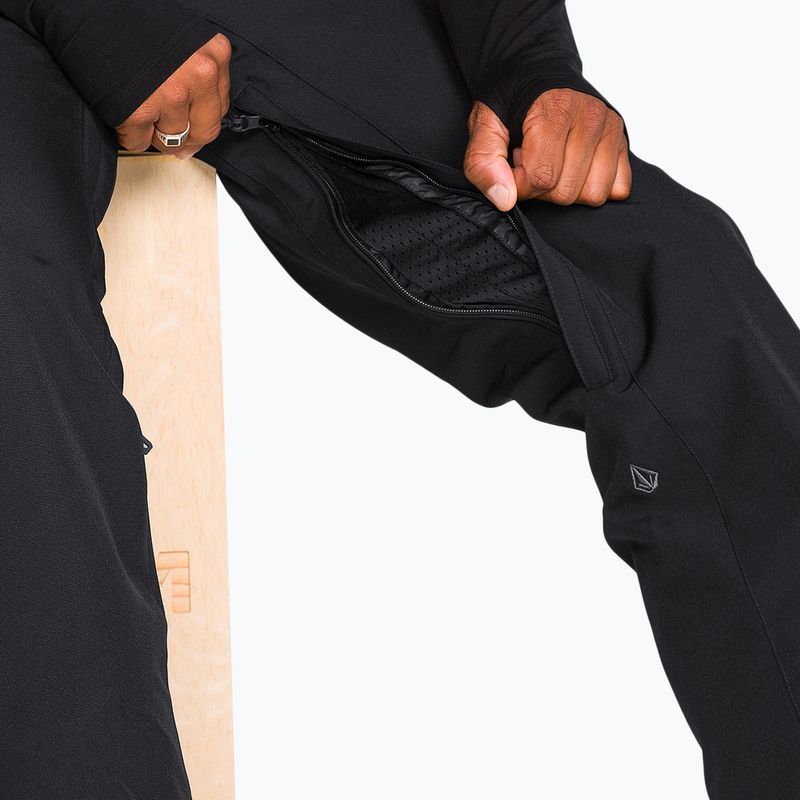 Pantaloni da snowboard da uomo Volcom Freakin Snow Chino 2026 black 6