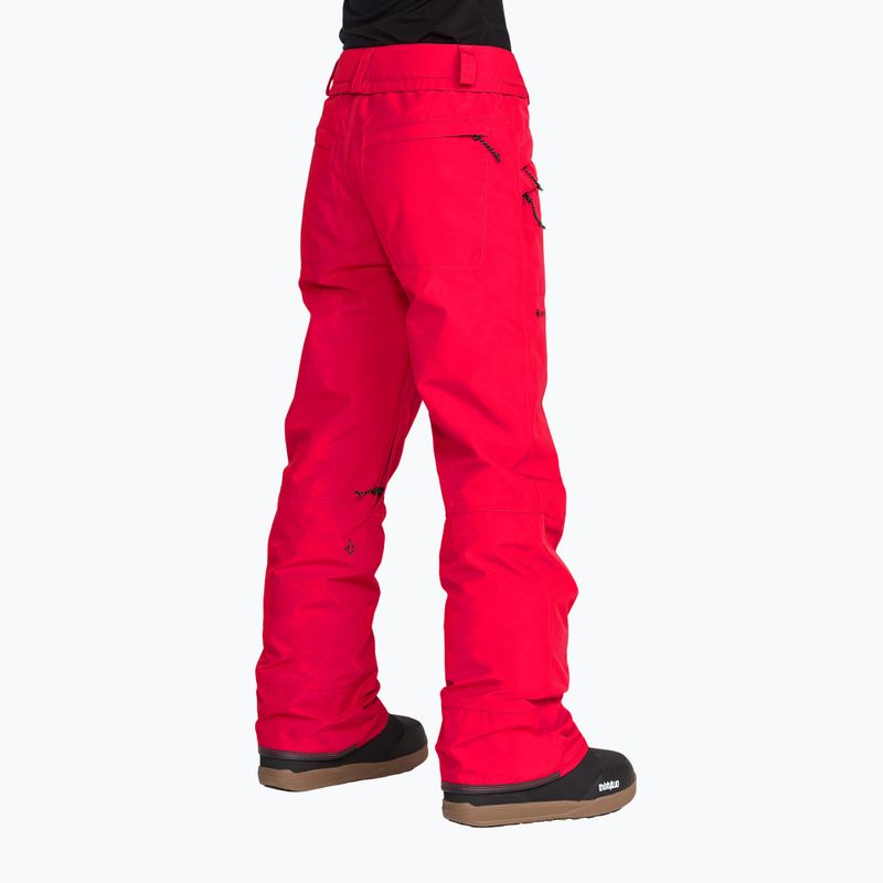Pantaloni da snowboard da donna Volcom Kanyon Insulated Gore Pant bright cherry 5