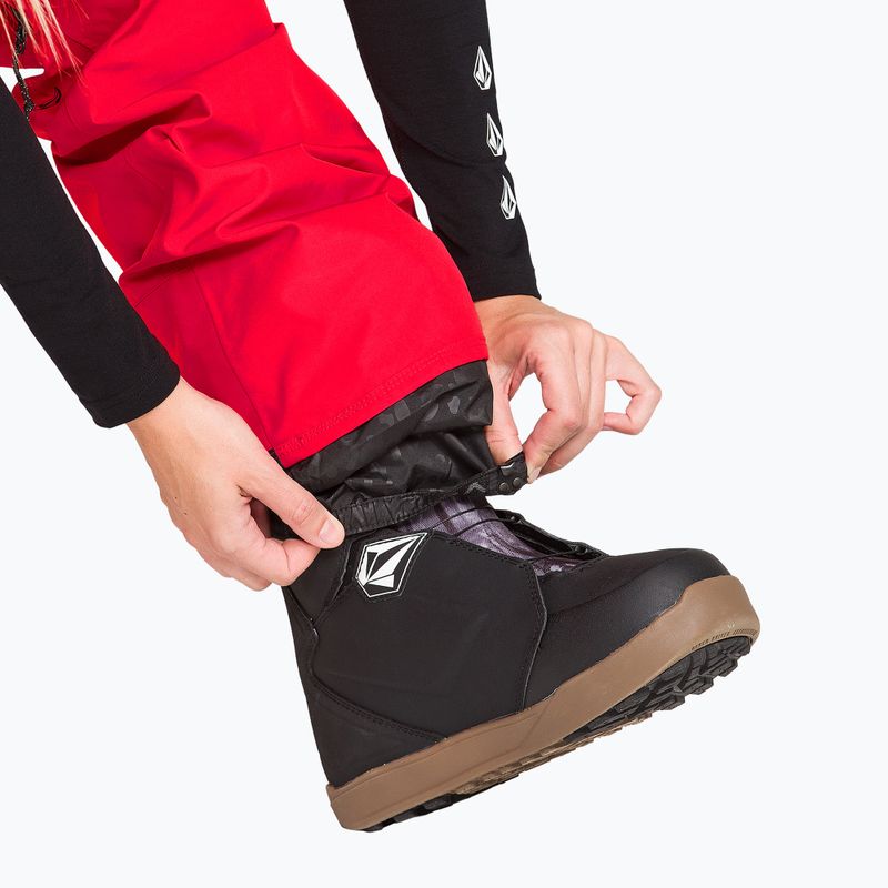 Pantaloni da snowboard da donna Volcom Kanyon Insulated Gore Pant bright cherry 8