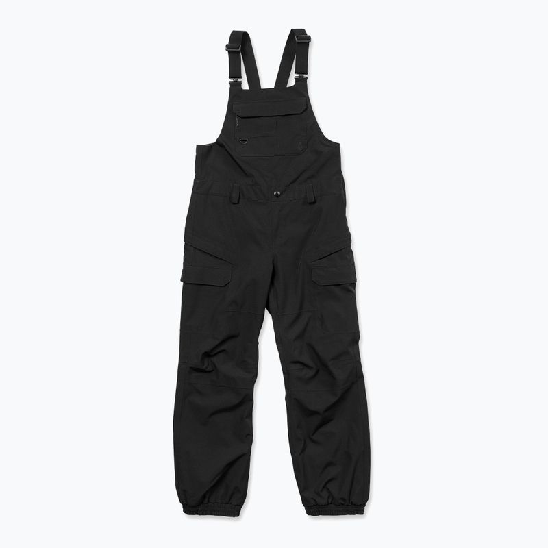 Pantaloni da snowboard da donna Volcom Crestron 3D Stretch Bib Overall black 10