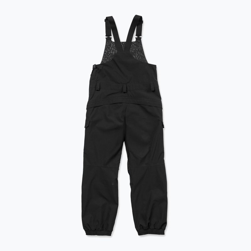 Pantaloni da snowboard da donna Volcom Crestron 3D Stretch Bib Overall black 11