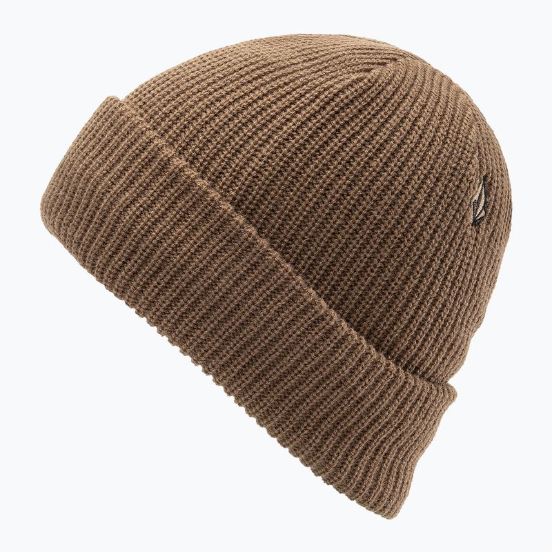 Berretto invernale da uomo Volcom Sweep Lined Beanie teak 2