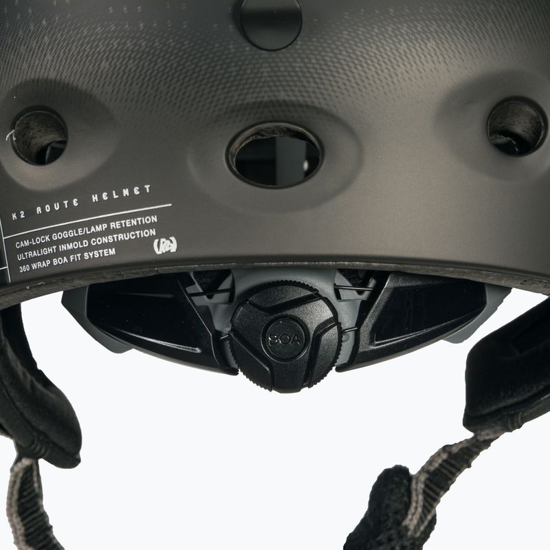 Casco da sci K2 Route nero 6