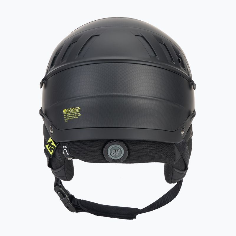 Casco da sci K2 Diversion nero 3