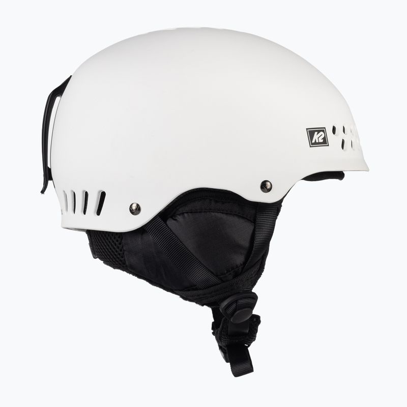 Casco da sci K2 Phase Pro bianco 4