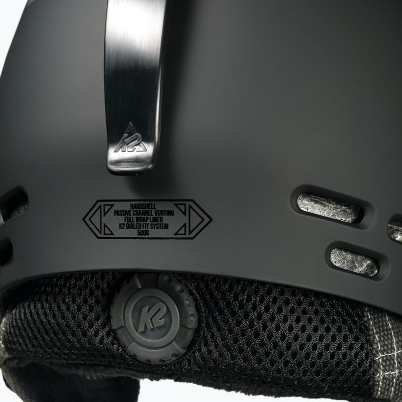 Casco da sci K2 Thrive nero 6