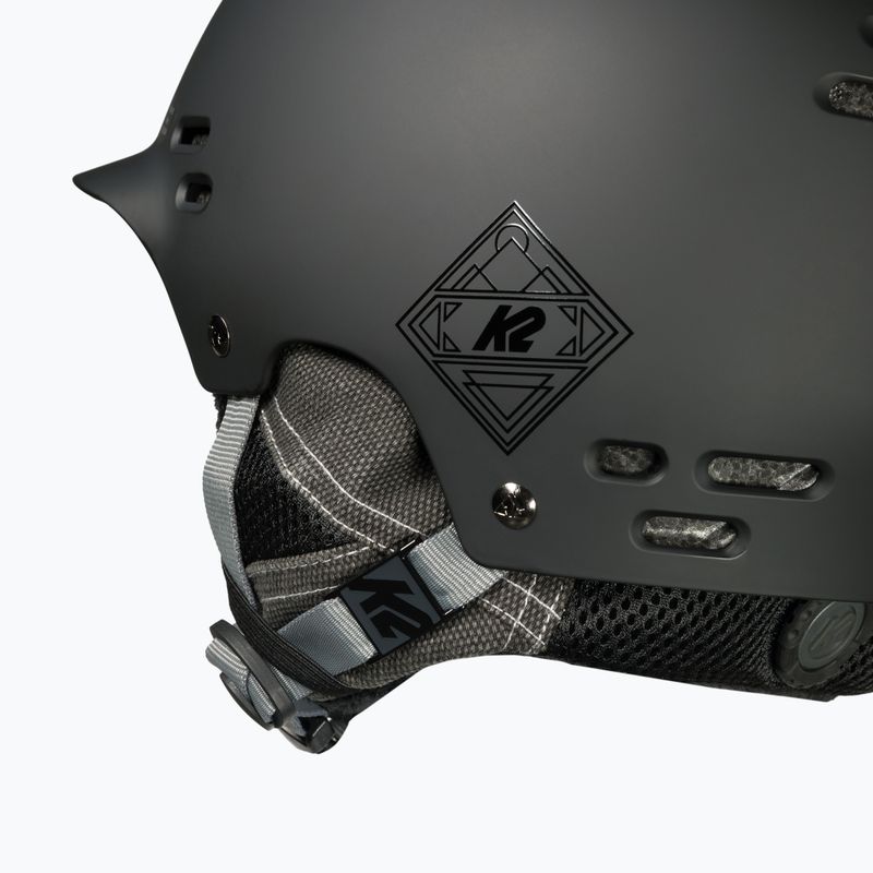 Casco da sci K2 Thrive nero 8