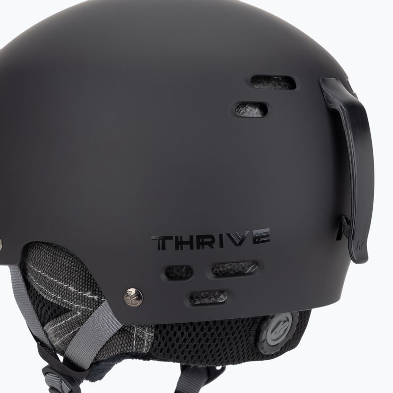 Casco da sci K2 Thrive nero 8