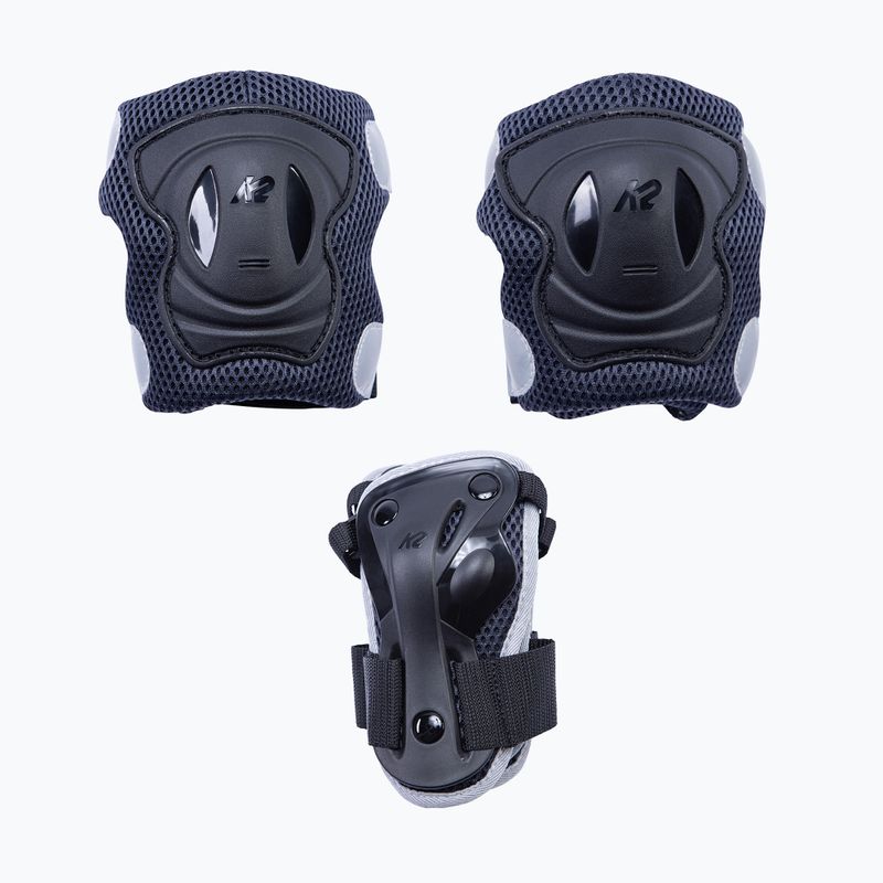 K2 Performance Pad Set nero/antracite protezioni donna