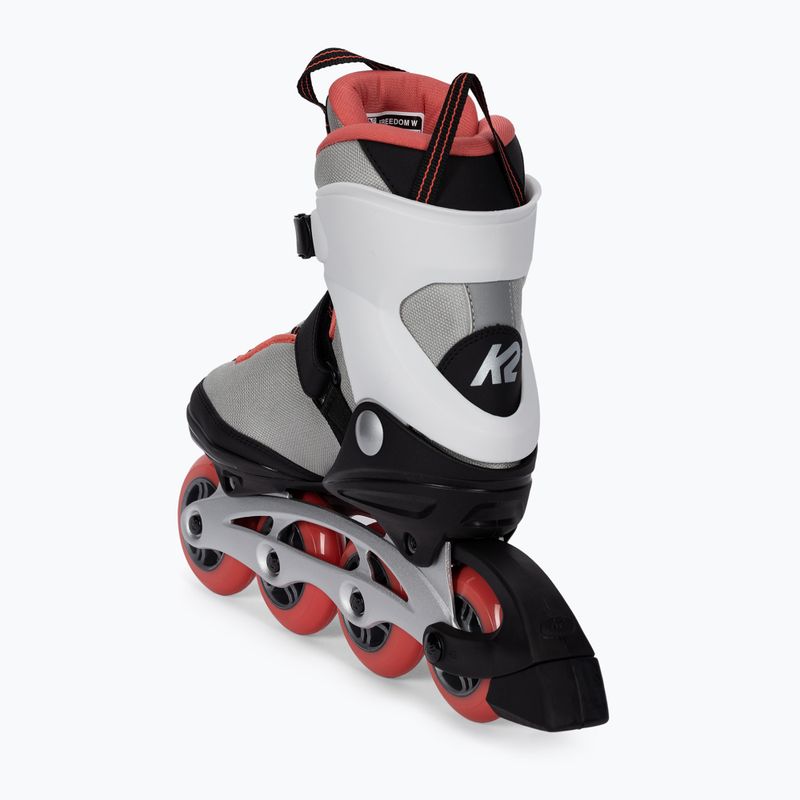 Pattini a rotelle da donna K2 Freedom Alu 80 W 3