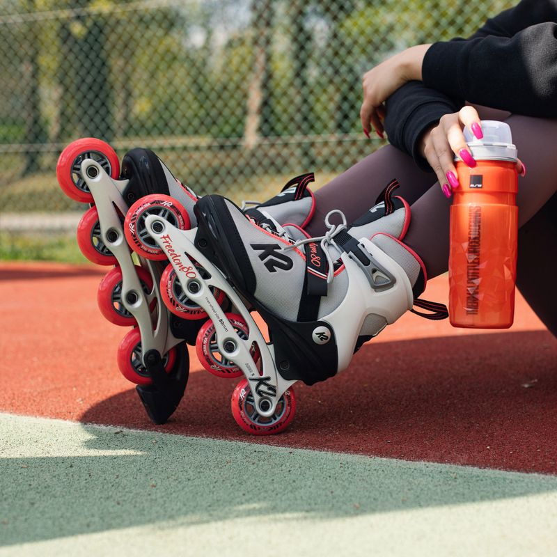 Pattini a rotelle da donna K2 Freedom Alu 80 W 10